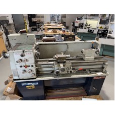 WILLIS 13" x 40"cc PRECISION ENGINE LATHE WITH 3-JAW CHUCK AND 5C LEVER TYPE COLLET CLOSER MFG. IN TAIWAN